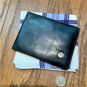 90s Danier leather wallet Diamond Edition